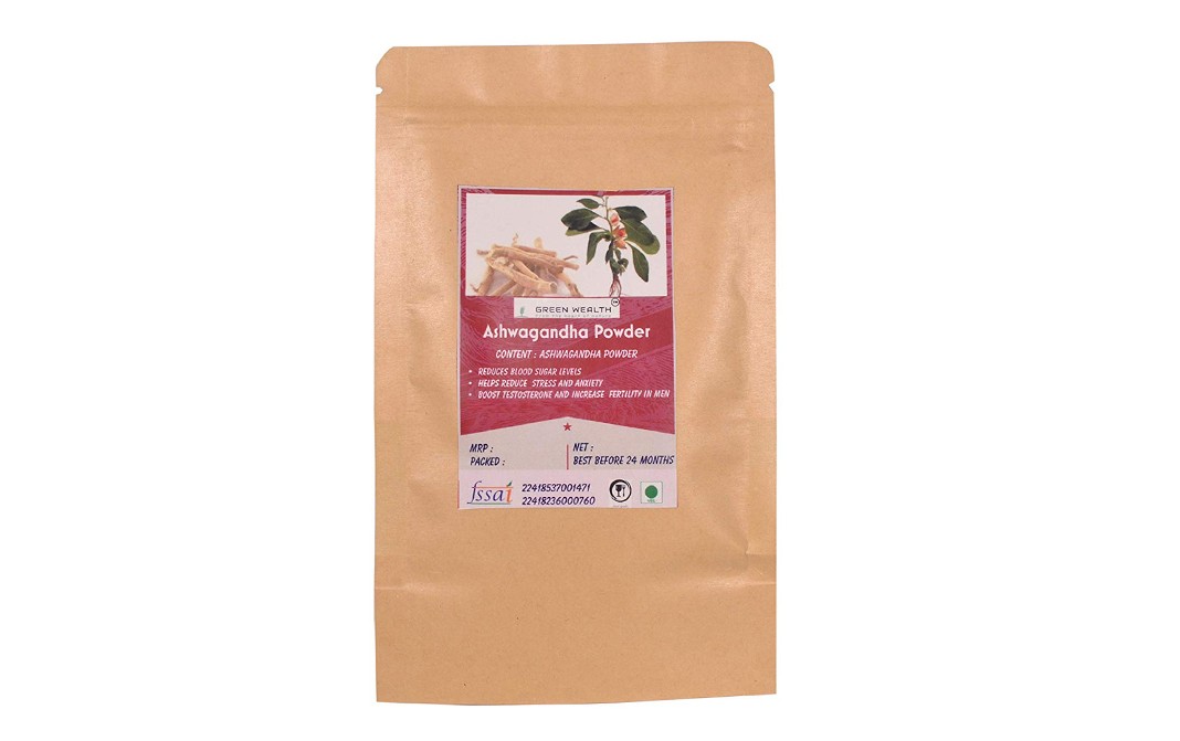 Green Wealth Ashwagandha Powder   Pack  200 grams